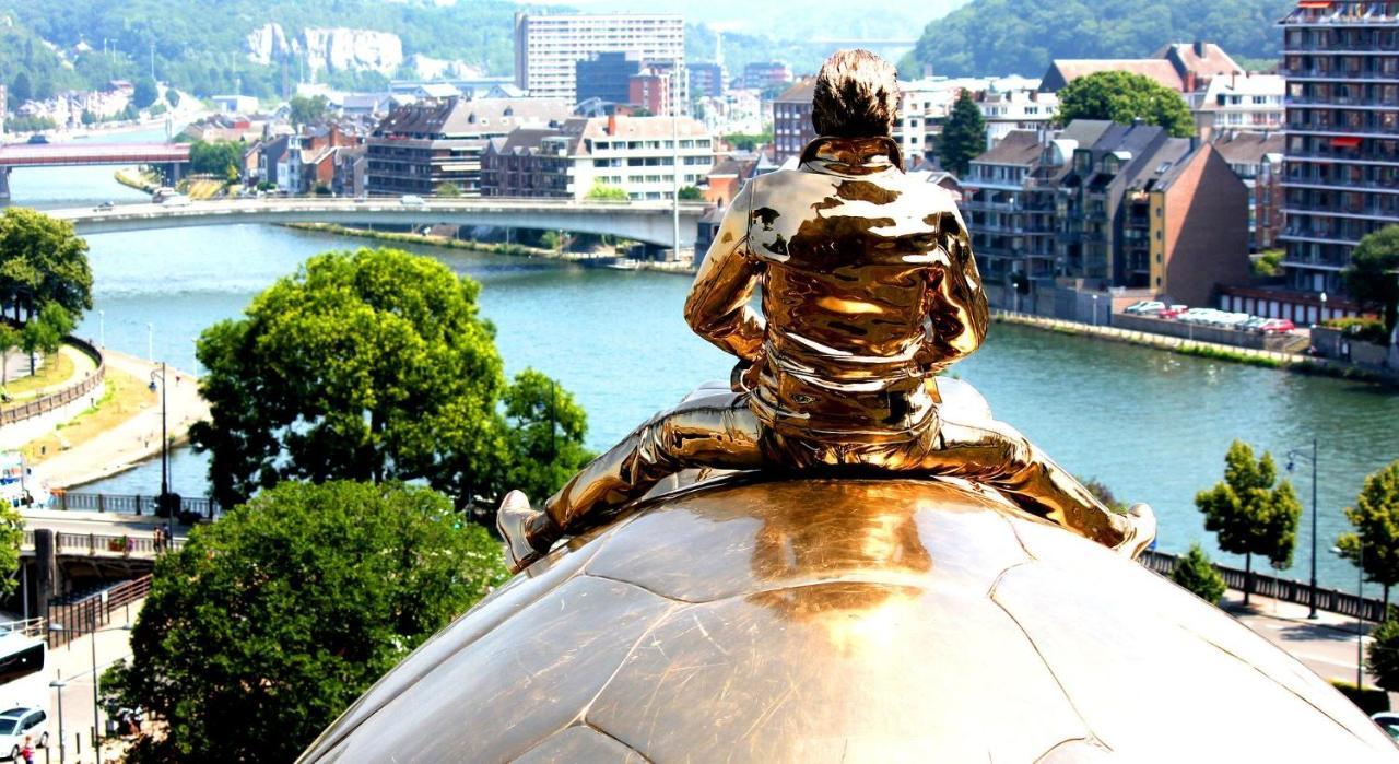 Arcadia - Peniche De Standing A Namur Avec Vue Sur La Citadelle Hotell Eksteriør bilde